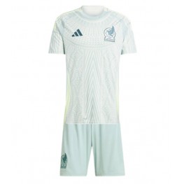 Mexico Uit tenue Kids Copa America 2024 Korte Mouw (+ Korte broeken)